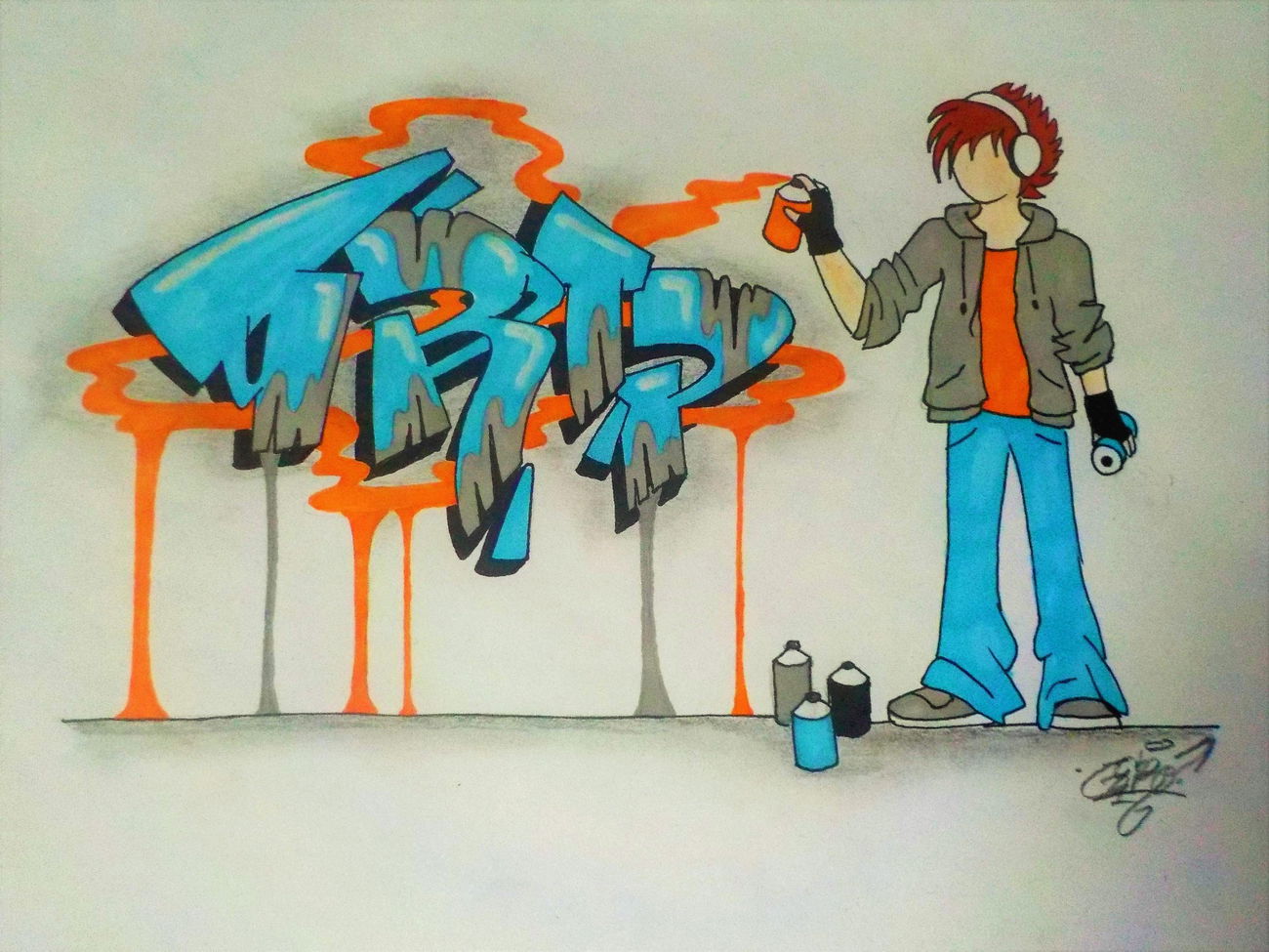 Graffiti Wall - Photo by Imalin