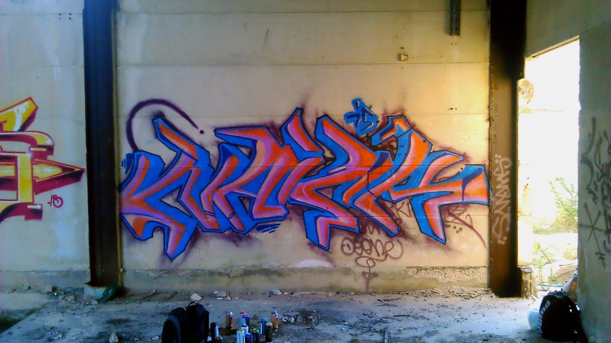 Graffiti Wall - Photo by Inack (2015)