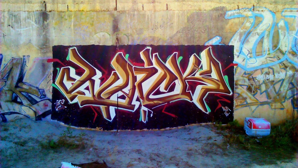 Graffiti Wall - Photo by Inack (2015)