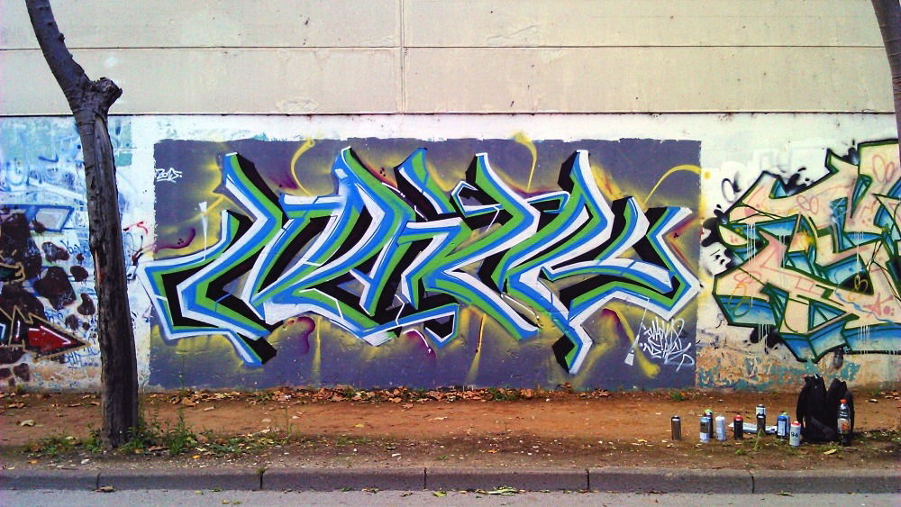 Graffiti Wall - Photo by Inack - naick, is, hk