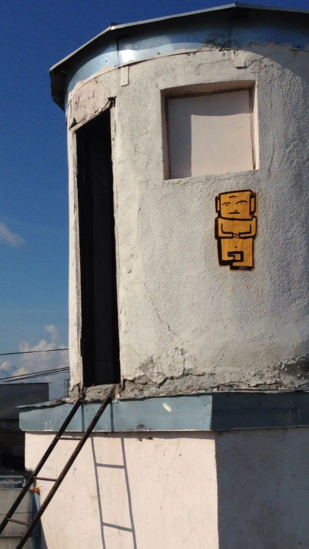 Graffiti Street Art - Photo by Indi - Indi, Character, Poster (2013)