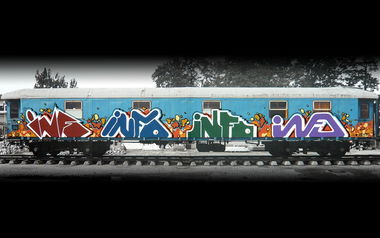 Graffiti Train - Photo by Info - Mr.Info (2015)