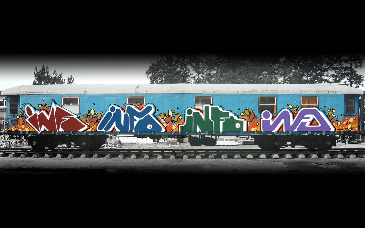 Graffiti Train - Photo by Info - Mr.Info (2015)