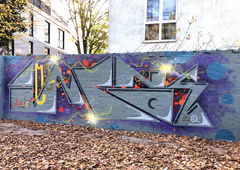 Graffiti Wall - Photo by Info