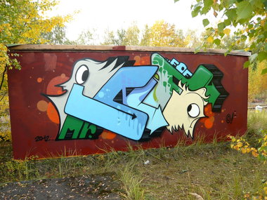 Graffiti Wall - Photo by Info - Mr.Info
