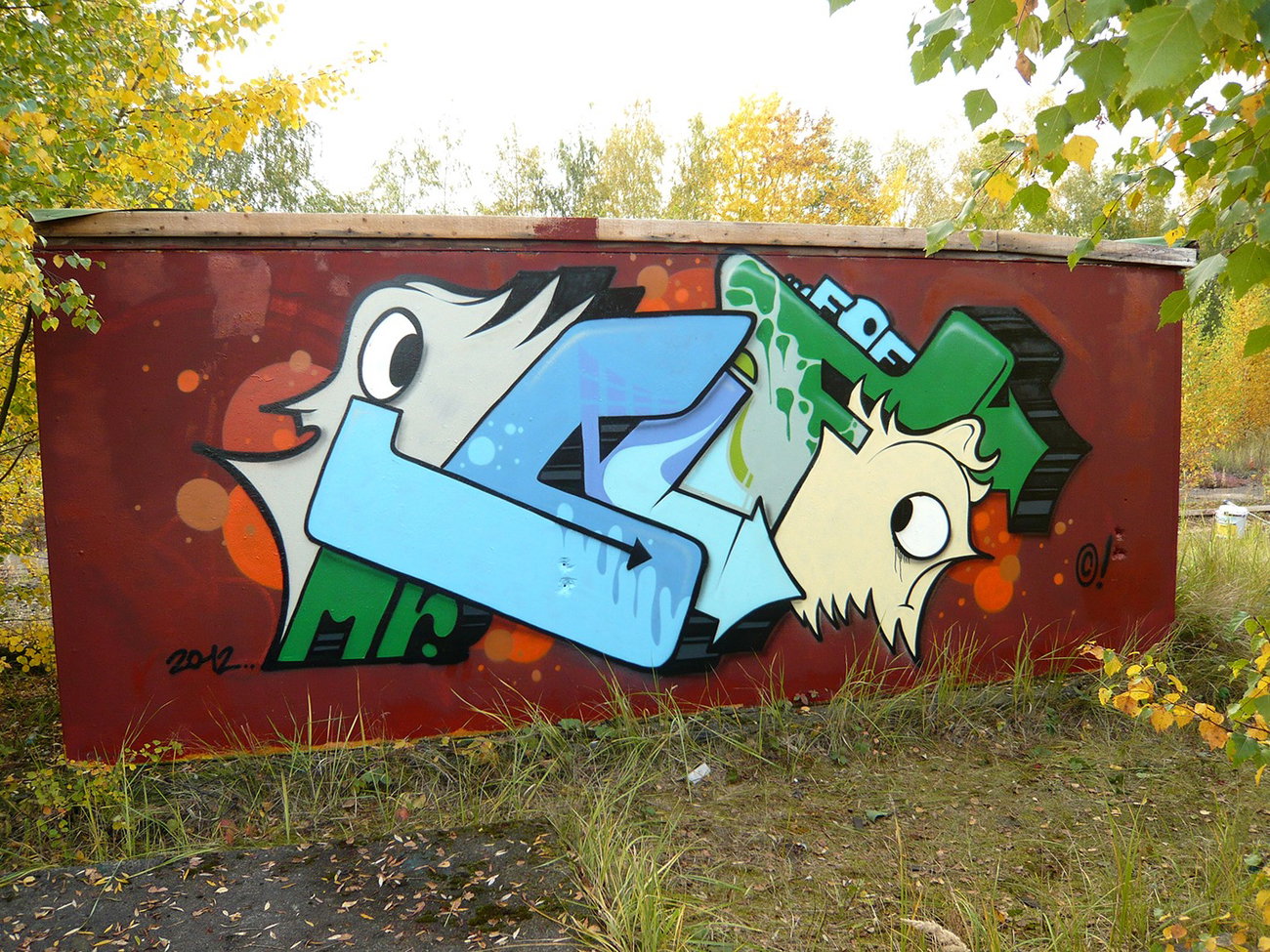 Graffiti Wall - Photo by Info - Mr.Info
