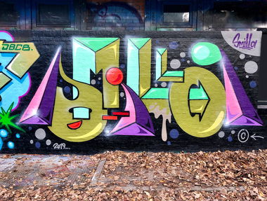 Graffiti Wall - Photo by Info