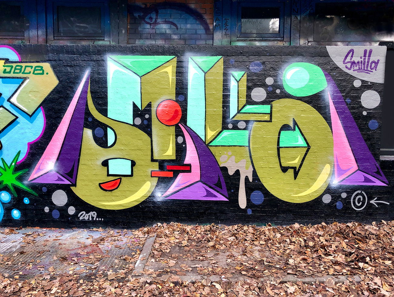 Graffiti Wall - Photo by Info