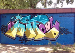 Graffiti Wall - Photo by Info