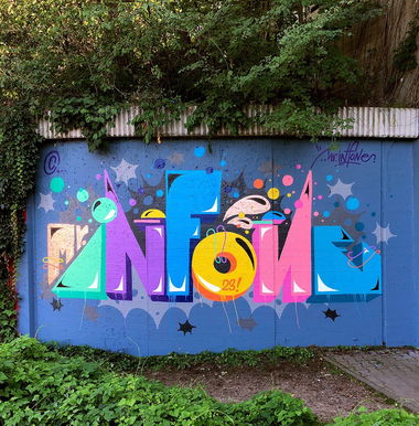 Graffiti Wall - Photo by Info