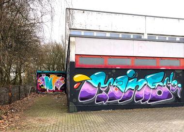 Graffiti Wall - Photo by Info