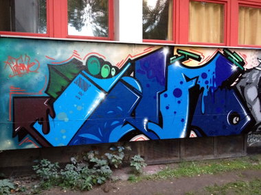 Graffiti Wall - Photo by Info