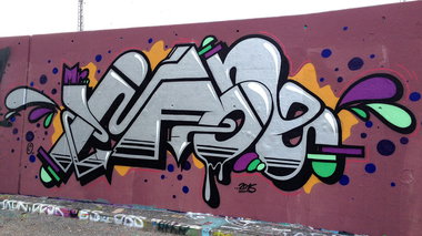 Graffiti Wall - Photo by Info