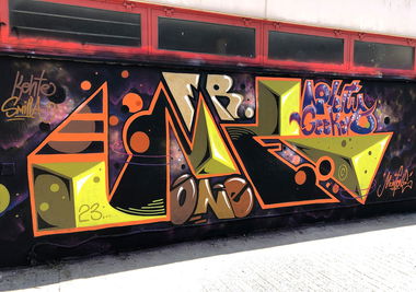 Graffiti Wall - Photo by Info