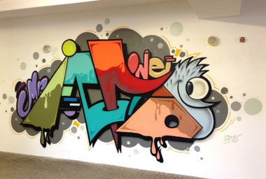 Graffiti Wall - Photo by Info