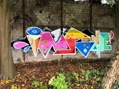 Graffiti Wall - Photo by Info