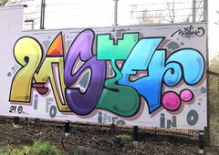 Graffiti Wall - Photo by Info