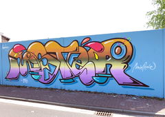 Graffiti Wall - Photo by Info