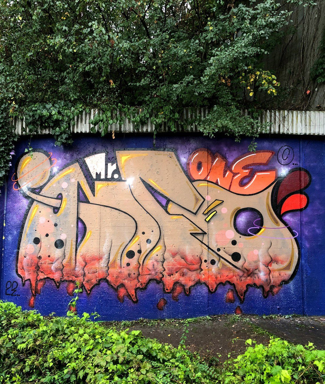 Graffiti Wall - Photo by Info