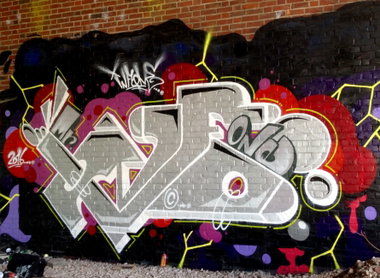 Graffiti Wall - Photo by Info