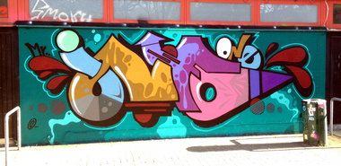 Graffiti Wall - Photo by Info