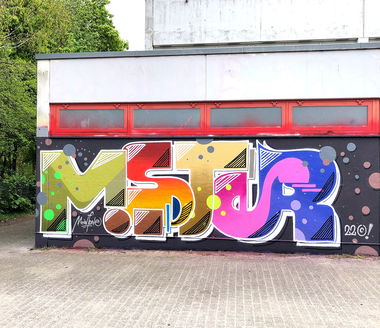 Graffiti Wall - Photo by Info