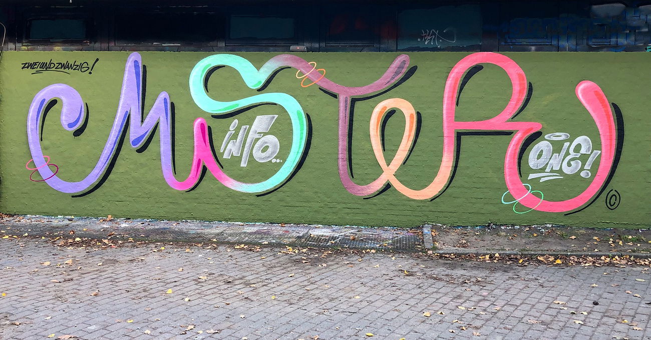 Graffiti Wall - Photo by Info