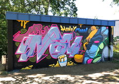 Graffiti Wall - Photo by Info