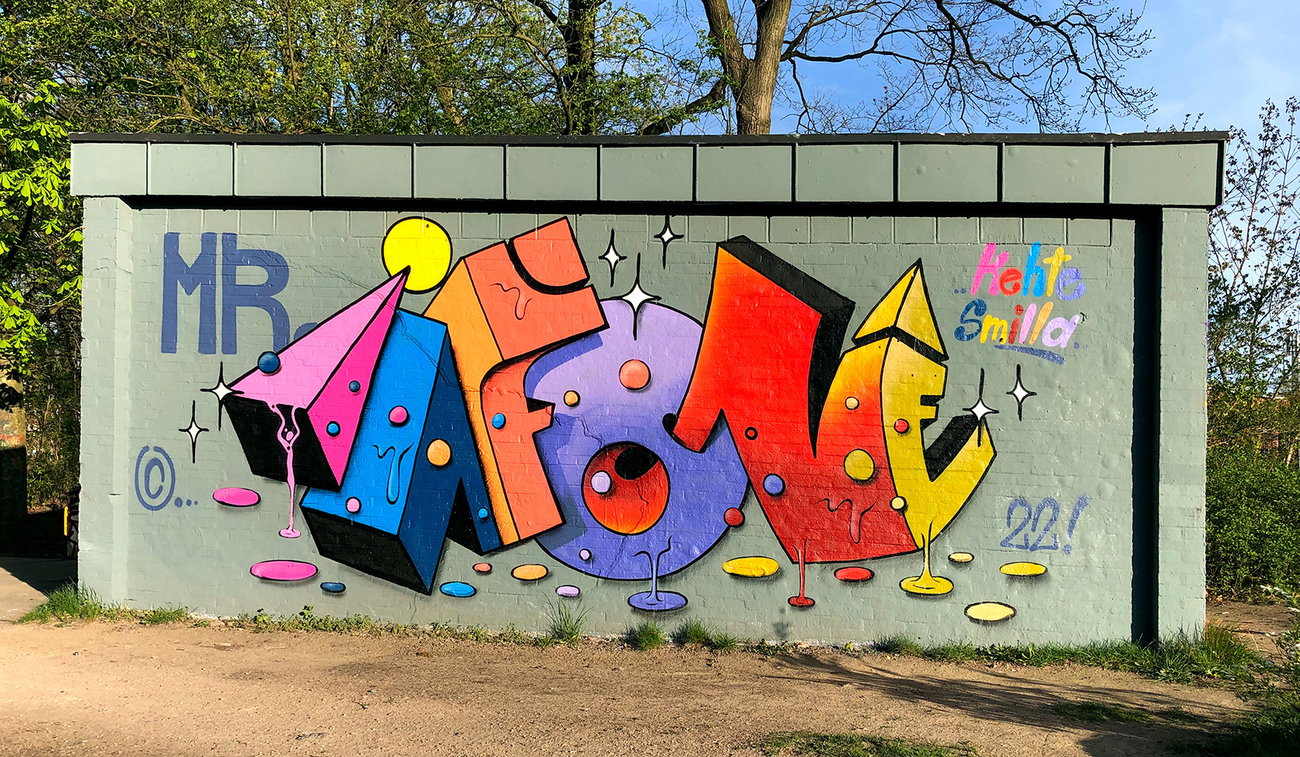 Graffiti Wall - Photo by Info