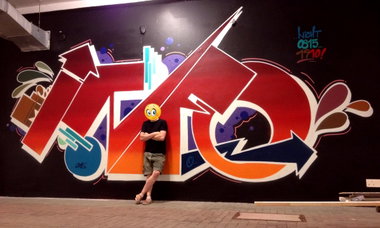 Graffiti Wall - Photo by Info