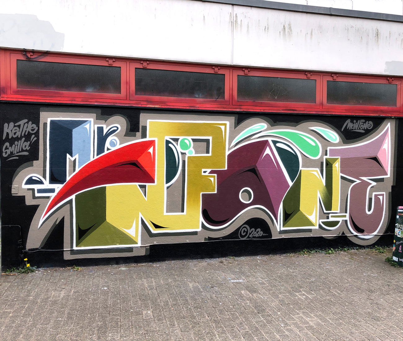 Graffiti Wall - Photo by Info