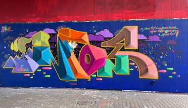 Graffiti Wall - Photo by Info