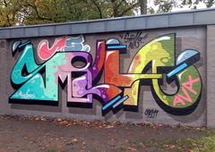 Graffiti Wall - Photo by Info