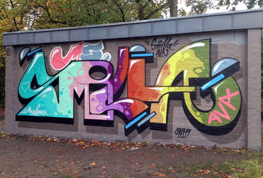 Graffiti Wall - Photo by Info