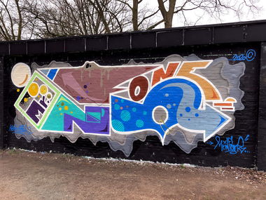 Graffiti Wall - Photo by Info