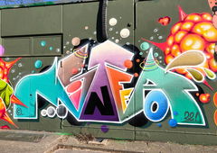 Graffiti Wall - Photo by Info