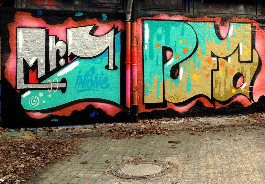 Graffiti Wall - Photo by Info