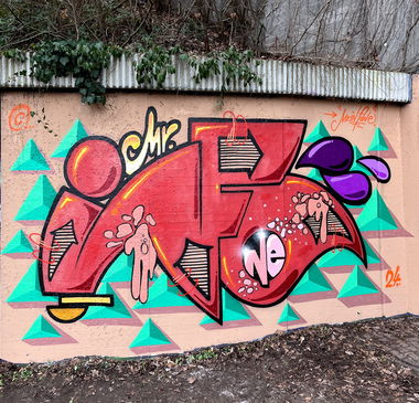 Graffiti Wall - Photo by Info