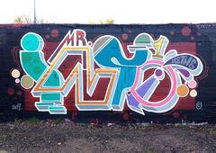 Graffiti Wall - Photo by Info