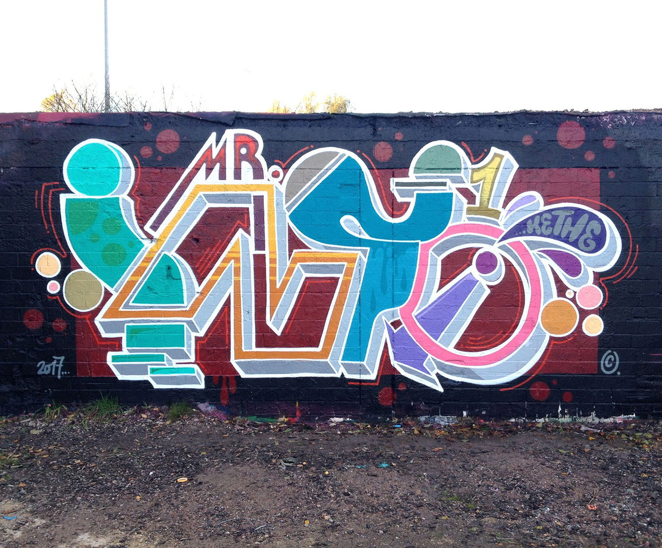 Graffiti Wall - Photo by Info