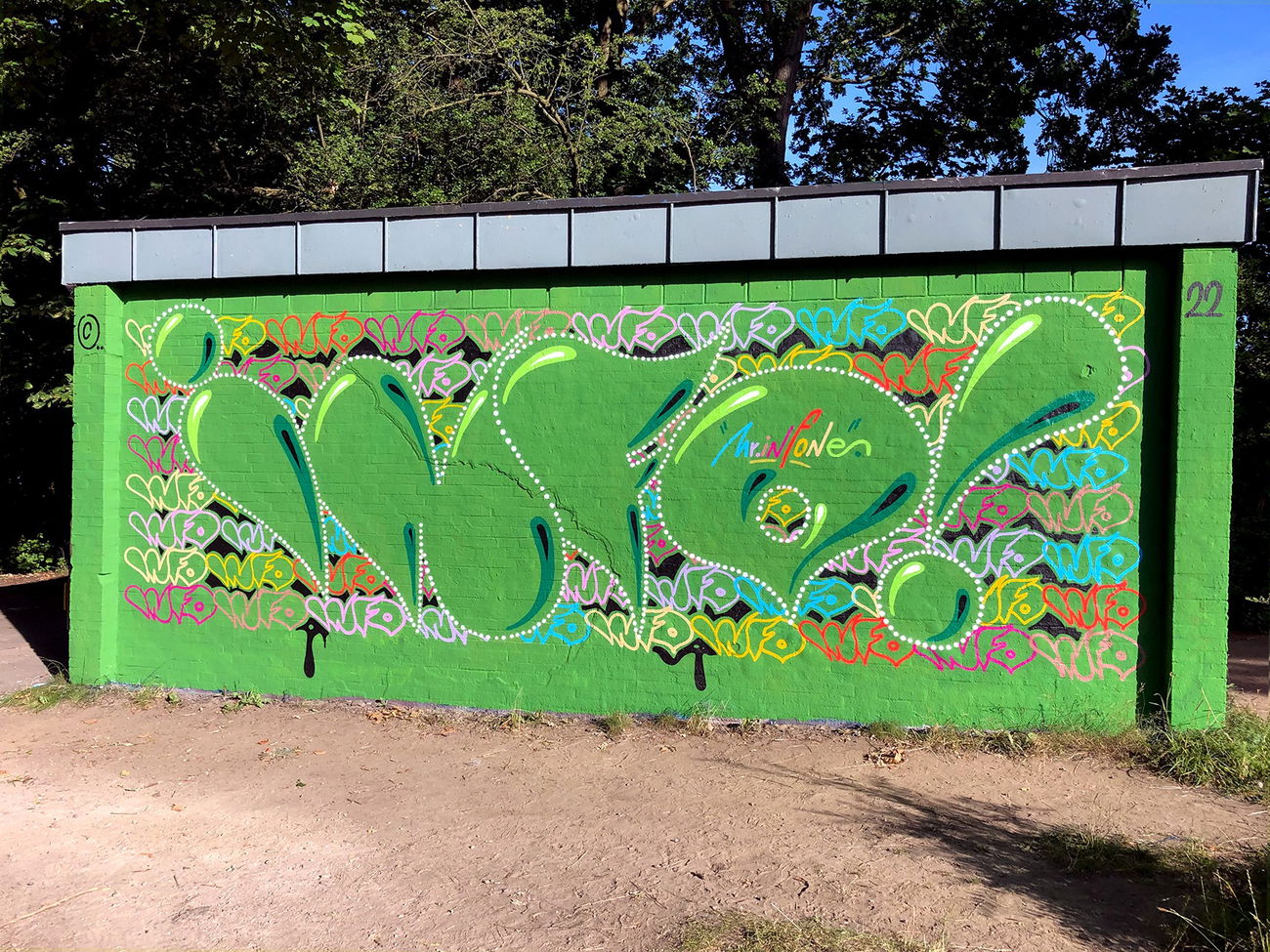 Graffiti Wall - Photo by Info