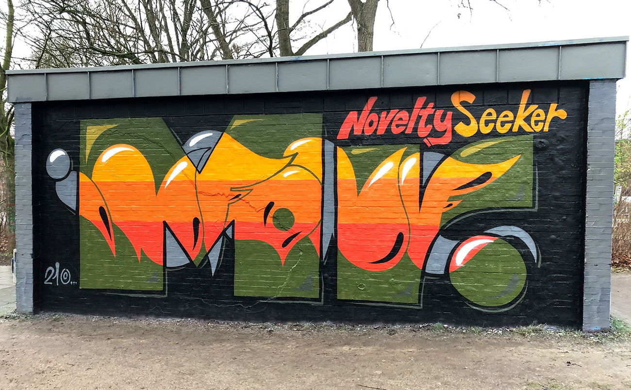 Graffiti Wall - Photo by Info