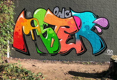 Graffiti Wall - Photo by Info