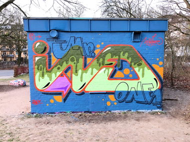 Graffiti Wall - Photo by Info