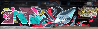 Graffiti Wall - Photo by Info - Info, Rawkoon