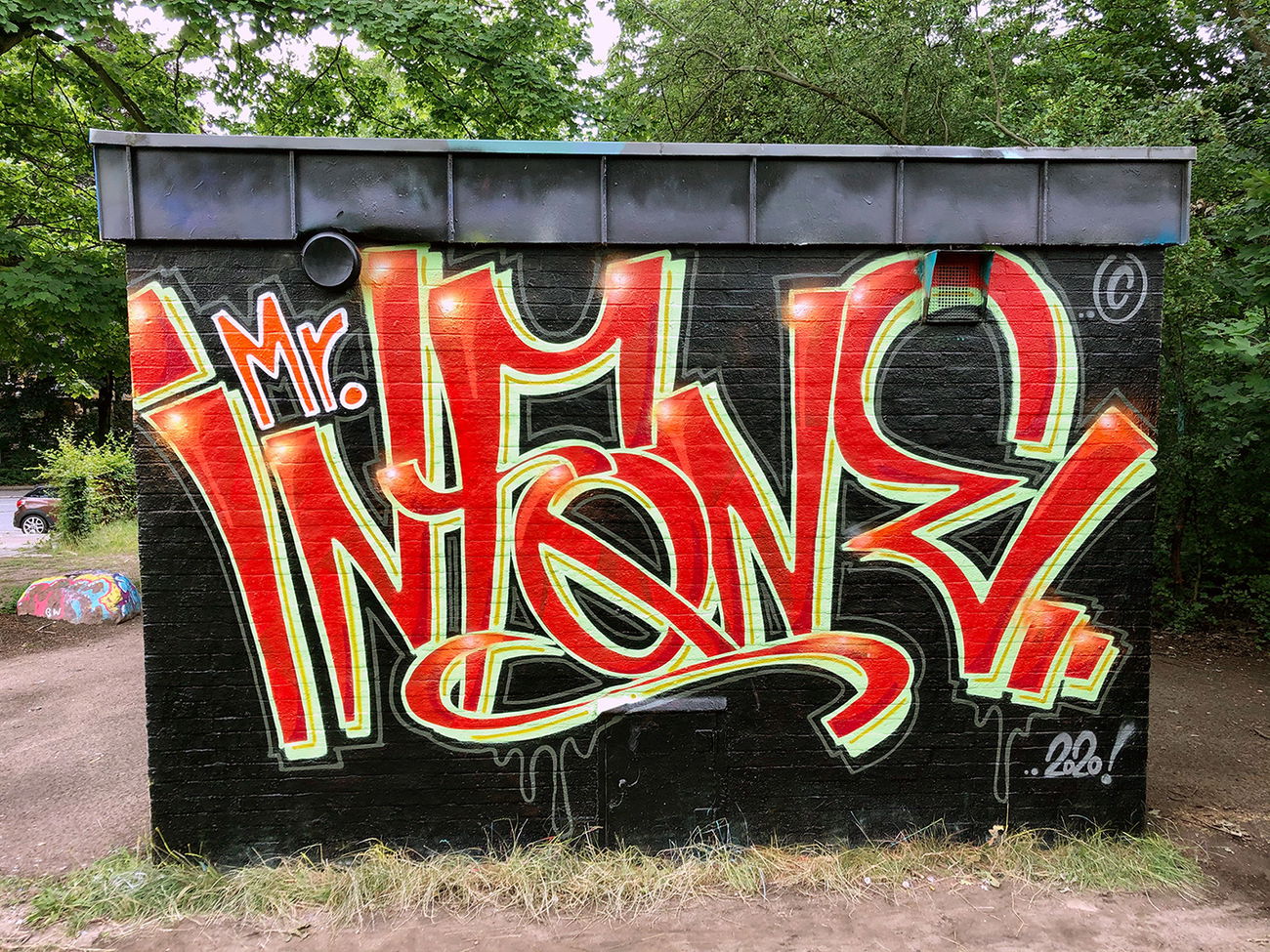 Graffiti Wall - Photo by Info