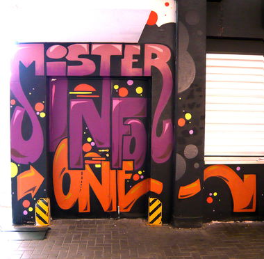 Graffiti Wall - Photo by Info