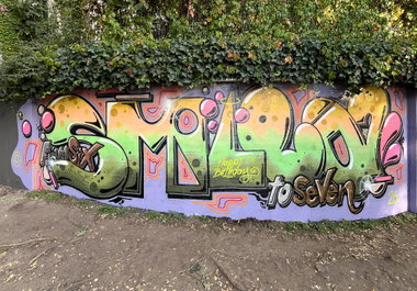 Graffiti Wall - Photo by Info