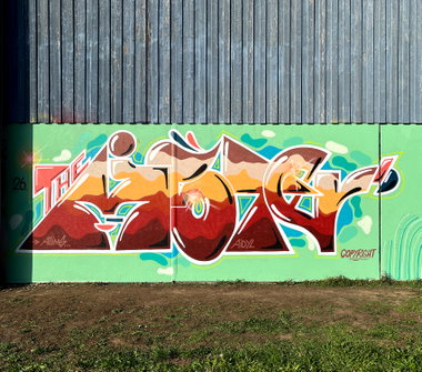 Graffiti Wall - Photo by Info