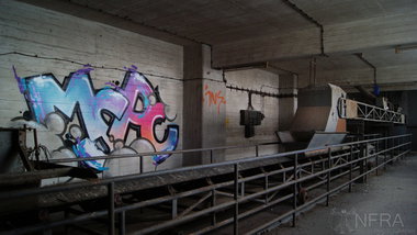 Graffiti Wall in Saarbrücken - Photo by InfraHD - MSPC, Myspace